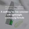 ضد آفتاب فیزیکی تی تری دکتر سراکل Dr.Ceuracle Tea Tree Purifine Green Up Sun