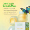 ماسک اسکراب لایه بردار و روشن کننده لیمو شکر توکوبو Tocobo Lemon Sugar Scrub Lip Mask