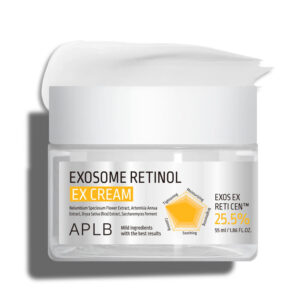 کرم رتینول اگزوزوم APLB ضد چروک، جوانساز و تسکین دهنده قوی پوست APLB Exosome Retinol EX Cream